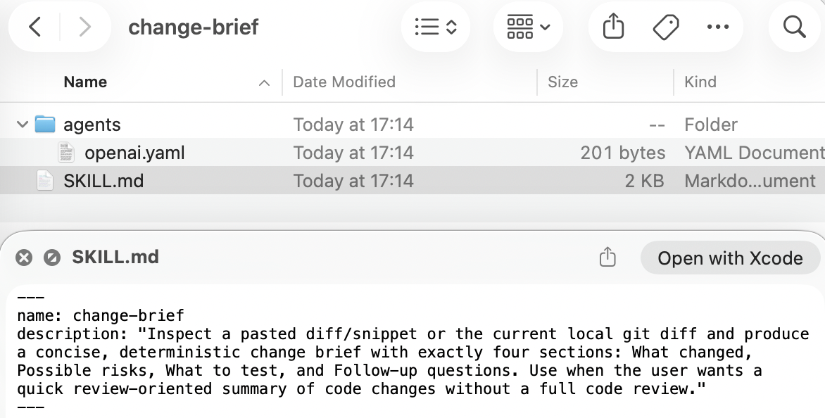 change-brief skill files screenshot
